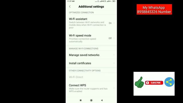 Xiaomi Redmi 5A | WiFi Settings смотреть онлайн