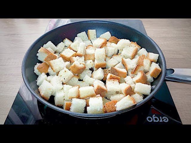 Закуска из ХЛЕБА на сковороде, ВМЕСТО КАРАМЕЛЬНОГО ПОПКОРНА смотреть онлайн