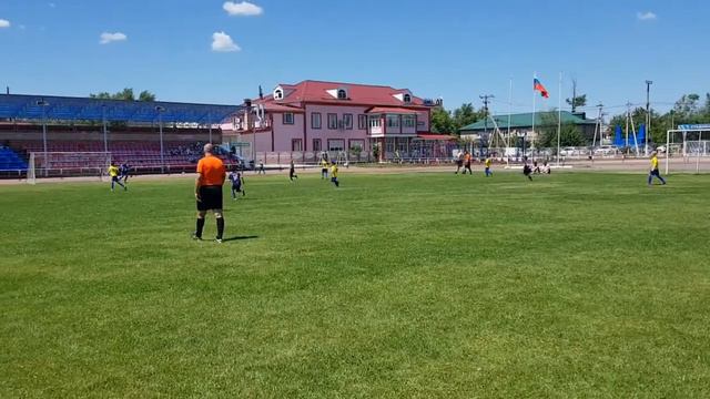 Смена - Октябрьский район (9-1) 17.06.2022. Кожаный мяч - 2022 смотреть онлайн