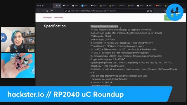 RP2040 Roundup: Seeed XIAO RP2040 + Adafruit Feather RP2040 смотреть онлайн