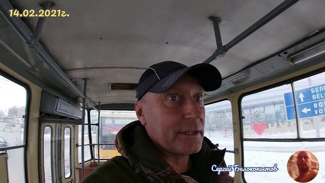 14.02.2021г. Калапс с трамваями в Курске, буксиры по 3 - 4 вагона. смотреть онлайн