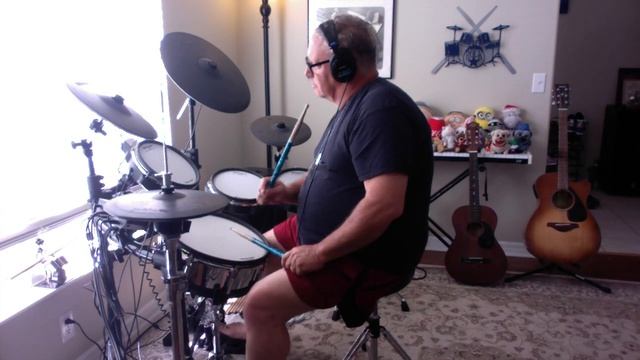 Joe Satriani - Blue Foot Groovy - drum cover // by Kevin S Reardon. смотреть онлайн