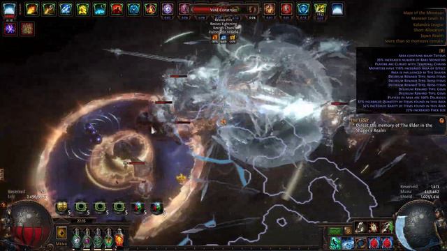 【Path of Exile】3.19 Scion Lancing Steel CoC 100% Delirious Minotaur смотреть онлайн