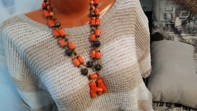 KONOVA SVETLANA.ПЕРЕДЕЛКА кораллов, , ярких и позитивных! И снова для Валентины. смотреть онлайн