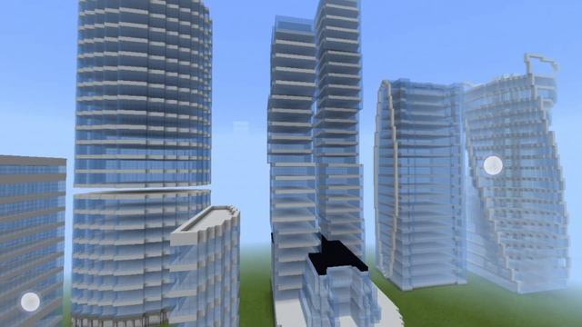 Построил Moscow City в майнкрафт №1 смотреть онлайн