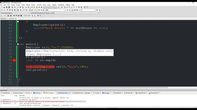 Protected Access Specifier | C++ in Tamil | Logic First Tamil смотреть онлайн
