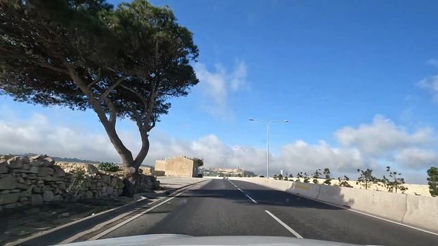 Driving Malta: Marsaxlokk - Popeye Village - 4k Scenic Drive Malta