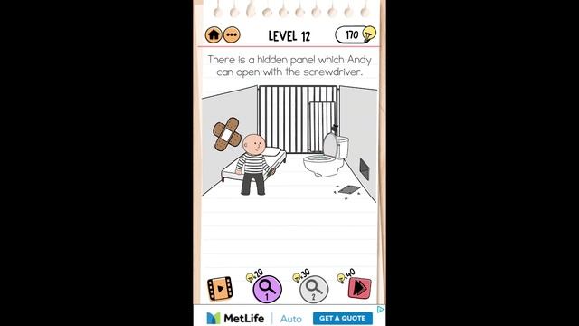 Brain Test 2 Prison Escape Walkthrough Levels 1-20 смотреть онлайн