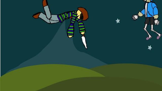 Санс vs Фриск рисуем мультфильмы 2 смотреть онлайн