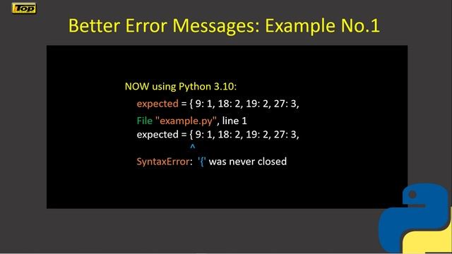 New in Python 3 10 смотреть онлайн