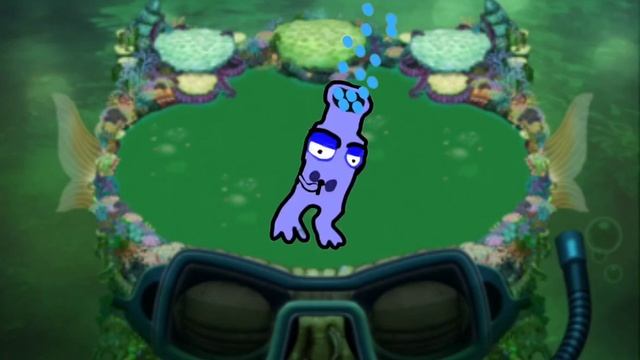 как поет Пу зырьок на острове Воды, мифический монстр, (концепт) смотреть онлайн