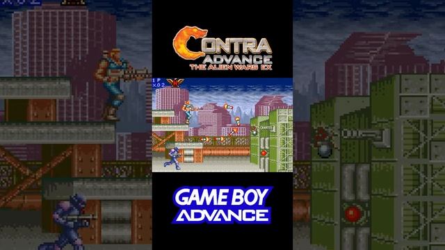 Contra Advance: The Alien Wars EX - Game Boy Advance #shorts смотреть онлайн