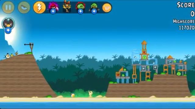 Angry Birds Classic Bird Island Gameplay All Levels (On IPad ) смотреть онлайн
