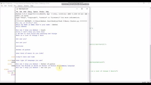 ChatBot with WhatsApp Automation via Python смотреть онлайн