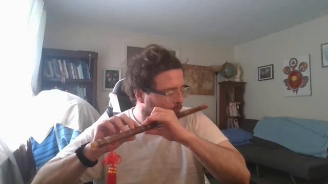 Julius the Sixth, 2022... Bamboo flute practice... смотреть онлайн