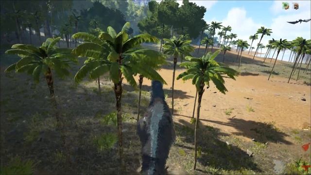 ЮТИРАННУС УСТРОИЛ БИТВУ С ДИНОЗАВРАМИ, ДИНО МОД | Ark Survival Play As Dino смотреть онлайн