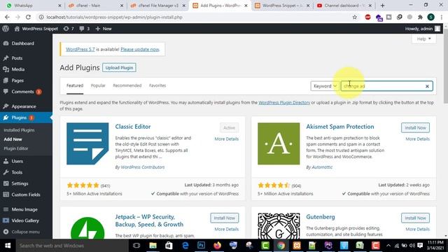 Allows admin to change the admin email setting in WordPress (Hindi/Urdu) смотреть онлайн