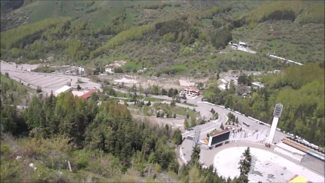 Алма-Ата каток Медео курорт Чимбулак / Almaty skating rink Medeo Chimbulak ski resort смотреть онлайн