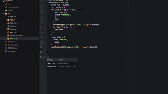 17 React Js WebWorker Hindi смотреть онлайн
