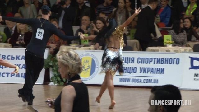 Surkov Segey - Melnicka Agnieshka, RUS, 1/8 Samba смотреть онлайн