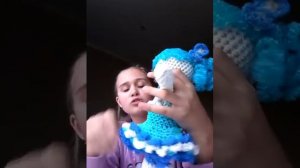 Резики-3. Большая кукла из резинок