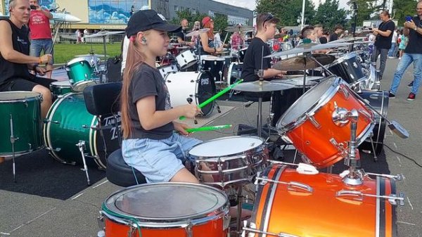 Rocknmob ВДНХ 2024 саундчек Survivor - Eye of the tiger