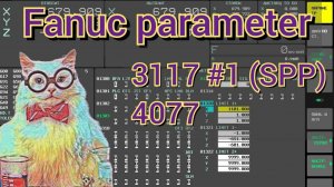 Ориентация шпинделя для смены инструмента. Fanuc parameter 4077, 3117#1 (SPP). М19.
