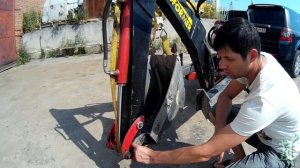 Технический обзор мини Экскаватора LANDFORMER (часть 1)