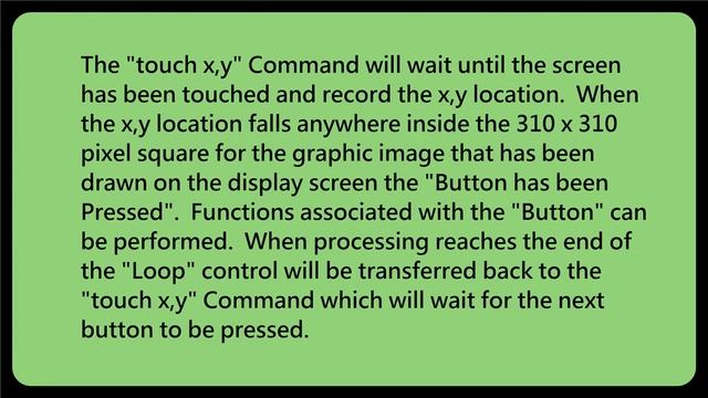 Mintoris Basic Example: How to load a Bitmap Image and using the "touch x,y" command. смотреть онлайн