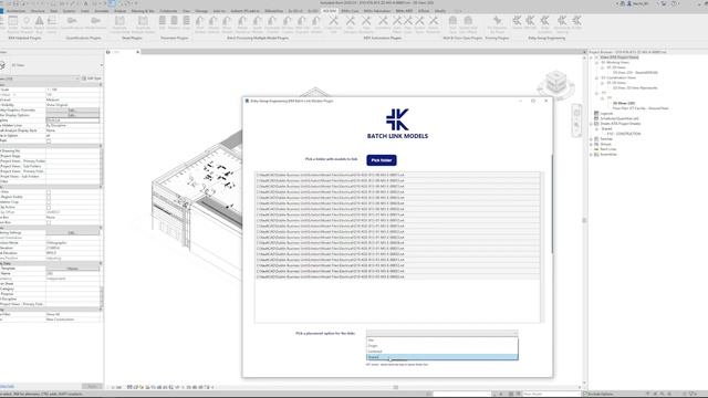 Batch Link Multiple Models at once - Custom C# Revit API Plugin смотреть онлайн