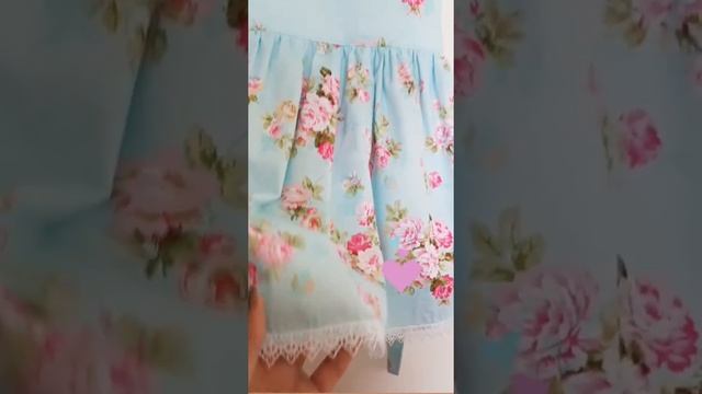 Сшить платье детское винтаж / Baby vintage dress sewing смотреть онлайн