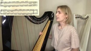 Упражнения на арфе. Учимся играть на арфе с нуля.