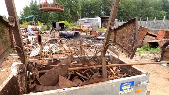 Сколько за раз можно привезти металлолома на пункт приёма. Заработок в деревне. смотреть онлайн