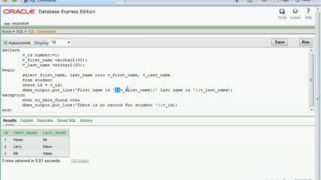 Oracle PL/SQL - Express Tour of PL/SQL смотреть онлайн
