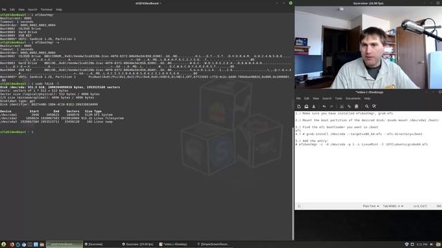 Fixing EFI Booting Issues with Efibootmgr смотреть онлайн