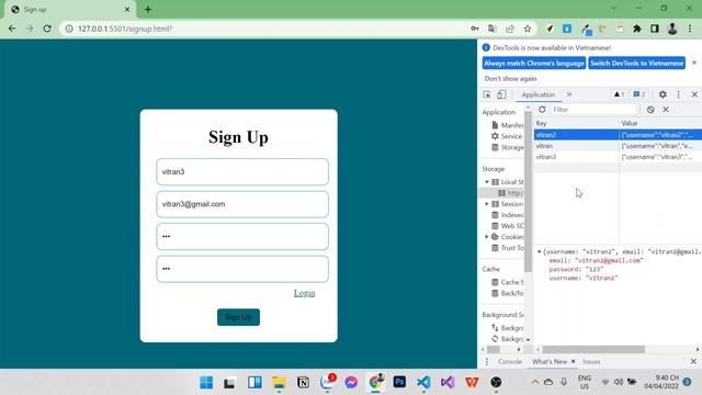 Chức Năng Đăng Nhập , Đăng Kí Bằng Javascript смотреть онлайн