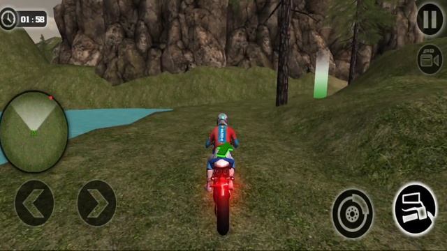 Uphill Offroad Motorbike Rider - 3D Motorcycle Racing Game - Android Gameplay смотреть онлайн
