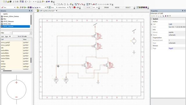 Expt 4a - NOR Schematic смотреть онлайн