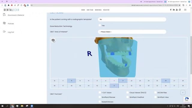 Interactive Three.js 3D jaw смотреть онлайн