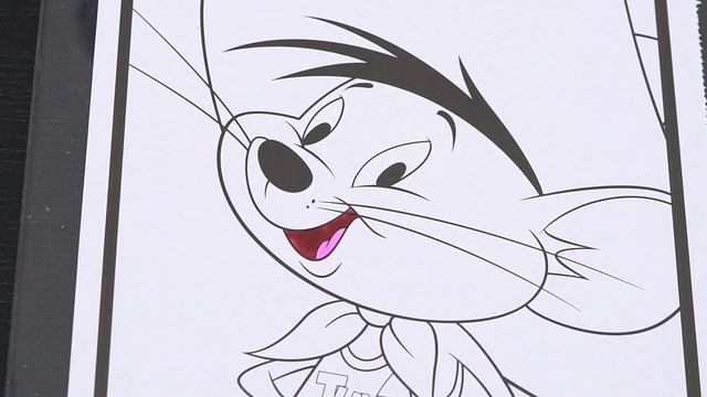 Coloring Space Jam Coloring Pages | Daffy Duck, Sylvester, Road Runner & Speedy смотреть онлайн