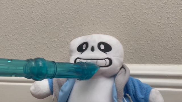Sans Plays A Recorder