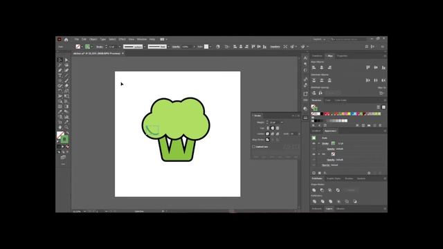 Tutorial Membuat Stiker Menggunakan Adobe Illustrator !! Bisa Dijual !! смотреть онлайн