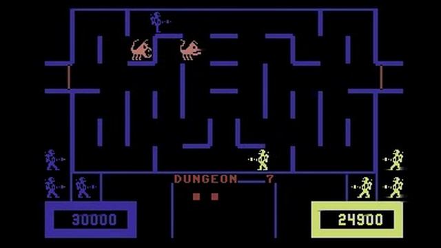 Wizard Of Wor (C64) - Longplay смотреть онлайн