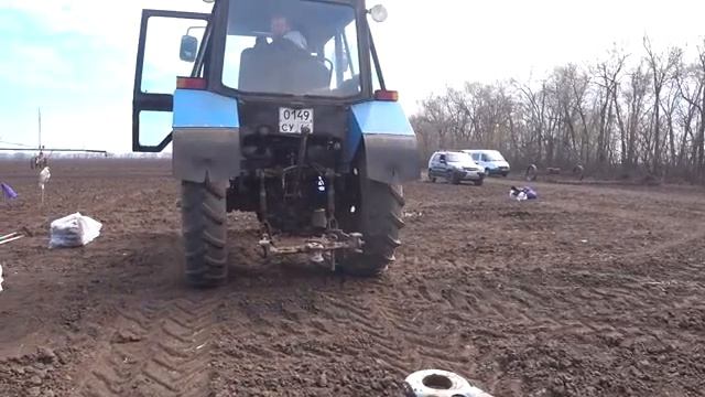 Фрезерование.Посадка картофеля!на М Т З смотреть онлайн