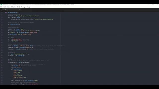 Python Trading Bot смотреть онлайн