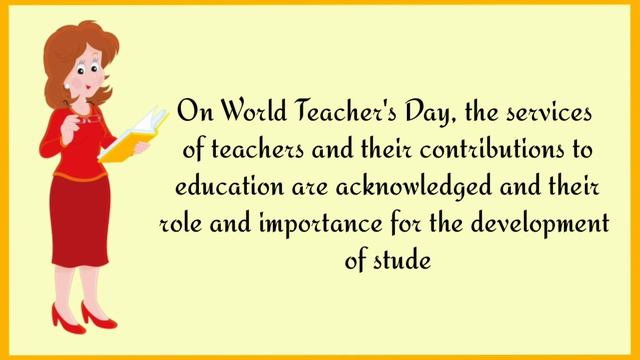 Speech On World Teachers Day | 10 Lines Speech On Teachers Day | International Teacher’s Day 2021
