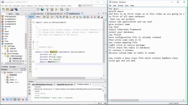 Simple Hibernate Program For Beginners(2016) смотреть онлайн