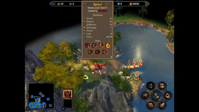 Heroes of Might and Magic V HD Walkthrough Mission 10 Inferno смотреть онлайн