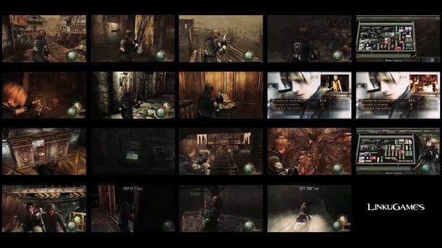 Resident Evil 4 UHD but ALL CHAPTERS at the same time! смотреть онлайн