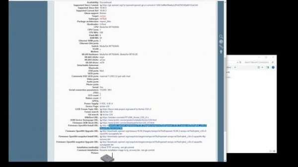 How to flash openwrt firmware to Tp-link AC1200 c50